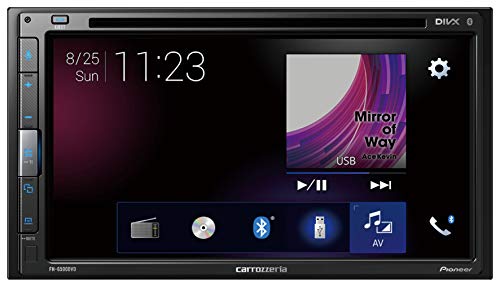 Pioneer ディスプレイオーディオ FH-6500DVD 6.8インチ 2D CD DVD USB Bluetooth iPod iPhone AUX DSP カロッツェリア